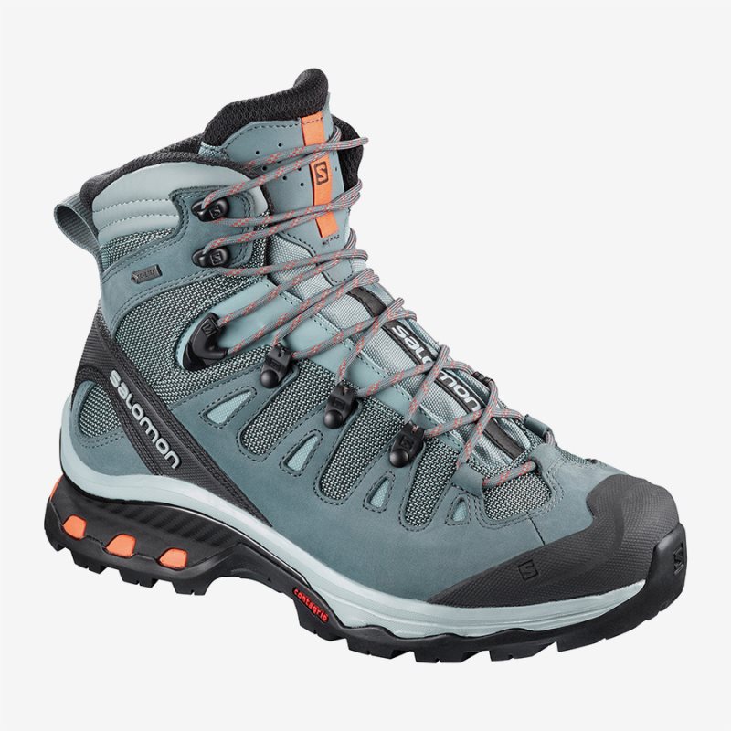 Salomon QUEST 4D 3 GTX W Damske Turistické Topánky - Tyrkysové (SK 3-NKH)